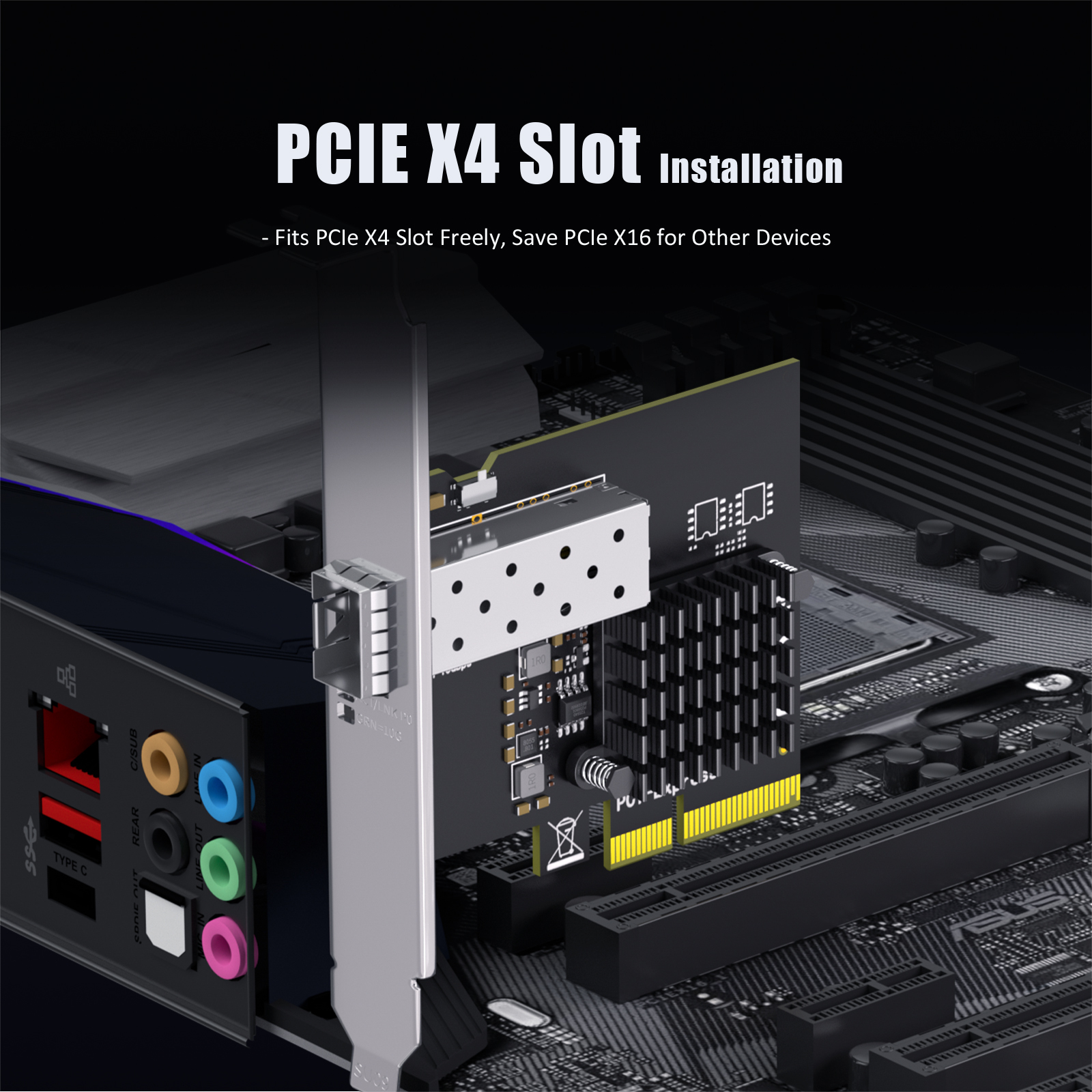 LE8127F1(X4) 10Gb RJ45 Ethernet Network Card