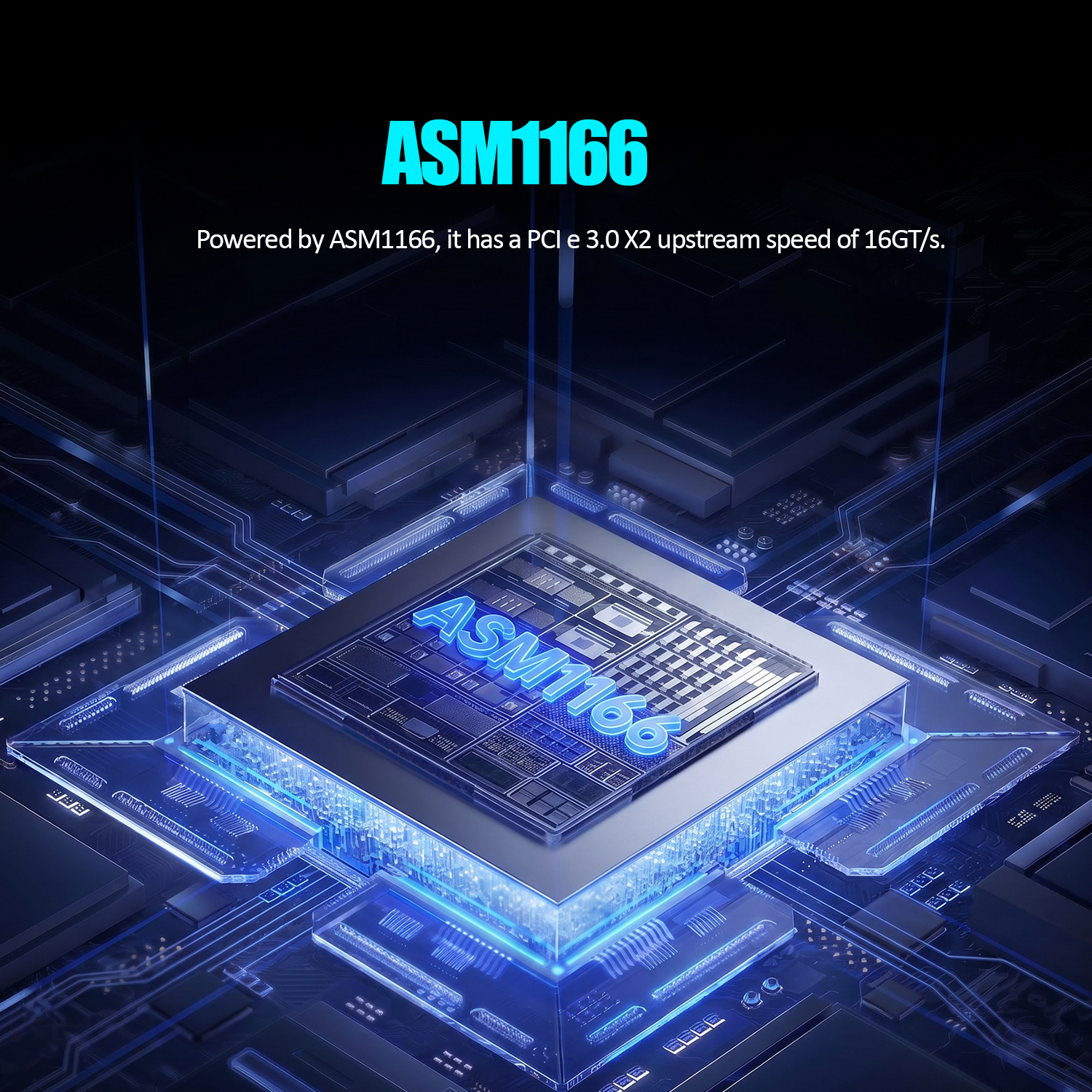 SA3026C 6-Port SATA Expansion Card, PCIE X4 Interface