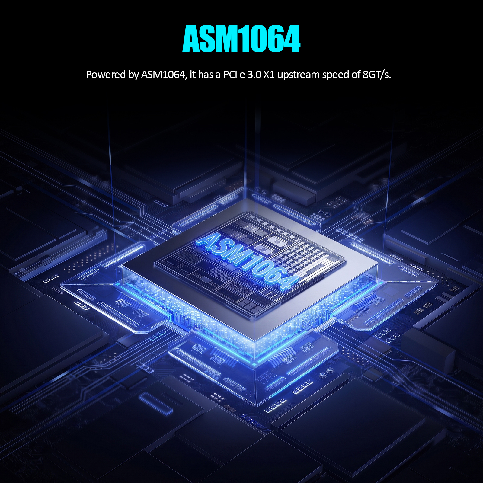 SA3112C 12-Port SATA Expansion Card, PCIE X1 Interface