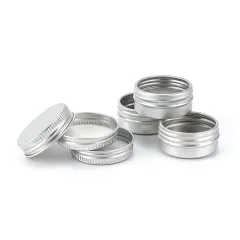 5g 10g 20g 110g 150g black purple silver green aluminum jar metal aluminium cosmetic jar cans