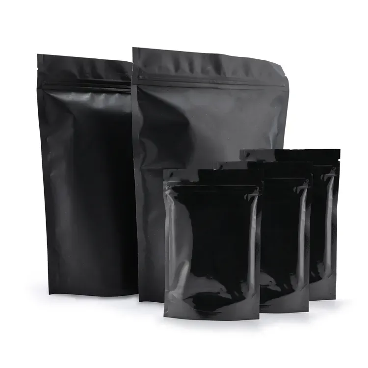 PVC mylar plastic packaging bag UV proof logo custom printing smell proof stand up bag child resistant pouch mylar bags