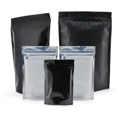 Custom 3.5g smell proof child resistant zipper lock bag resealable plastic mylar bags custom printed with clear window