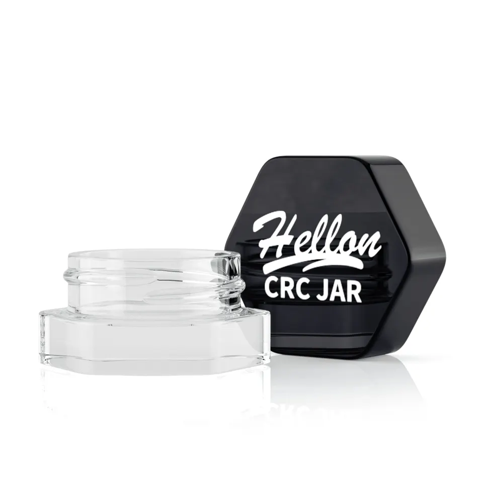 3ml 5ml 7ml 9ml CR cap small round jar triangle jar clear concentrate jar for concentrate eye cream packcaging