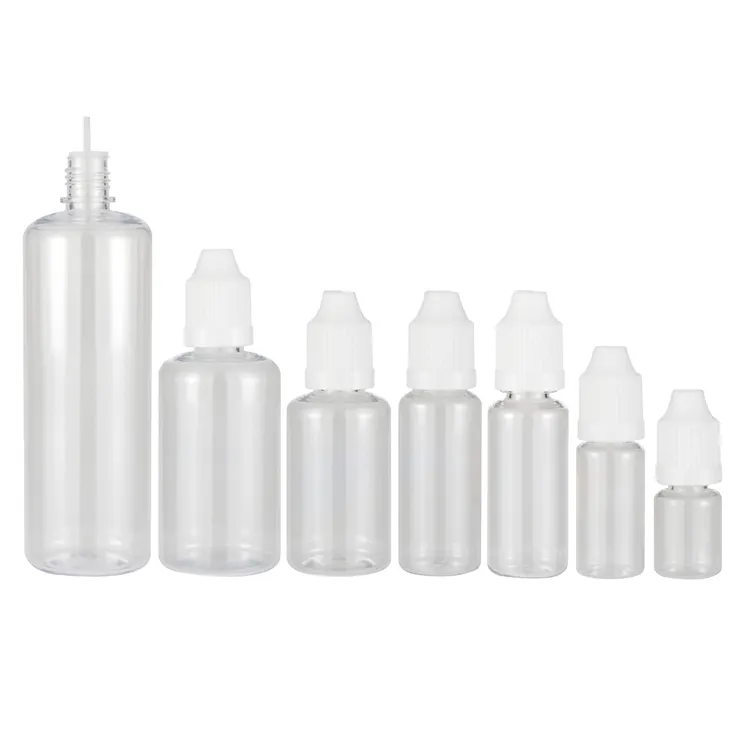 5ml 10ml 15ml 20ml 30ml 50ml 60ml 70ml 100ml 120ml 160ml 180ml 200ml child child resistant cap squeezable dropper bottle