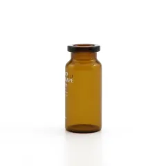 China manufacturer borosilicate glass vial amber clear medicine glass vial for injection