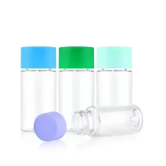 Wholesale custom printed 40ml plastic vial containers child proof plastic bottle for 5 pre packaging