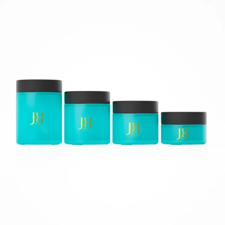 1oz 2oz 3oz 4oz eco-friendly containers airtight child safe smell proof glass jar with child proof lid