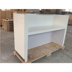 Led Reception Desk Beauty Salon Unique Design Small Reception Table