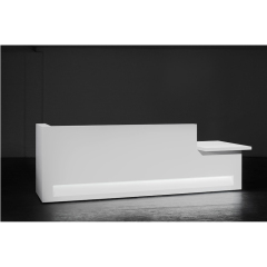Simple Design China Beautiful Clinic Reception Desk for Two Persons