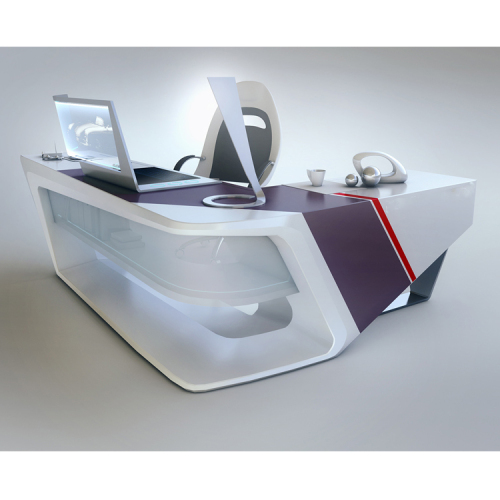 Luxury Design CEO Office Table Modern L Shape Executive Office Desk