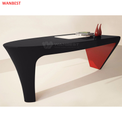 High-heeled Shoes Design Desk Model Office Table Boss Straight Long
