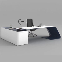 Large Size Modern Executive Desk High End Office Furniture Table