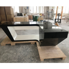 Luxury Design CEO Office Table Modern L Shape Executive Office Desk