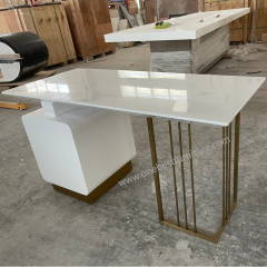 Cheap Cost Marble Work Table Home Office Stuff Desk