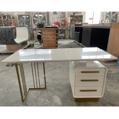 Cheap Cost Marble Work Table Home Office Stuff Desk
