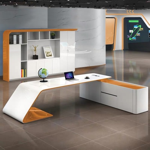 Large Size Modern Executive Desk High End Office Furniture Table