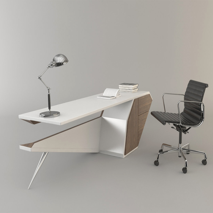 Small Size Home Study Office Desk Corian Working Office Table