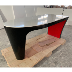 High-heeled Shoes Design Desk Model Office Table Boss Straight Long