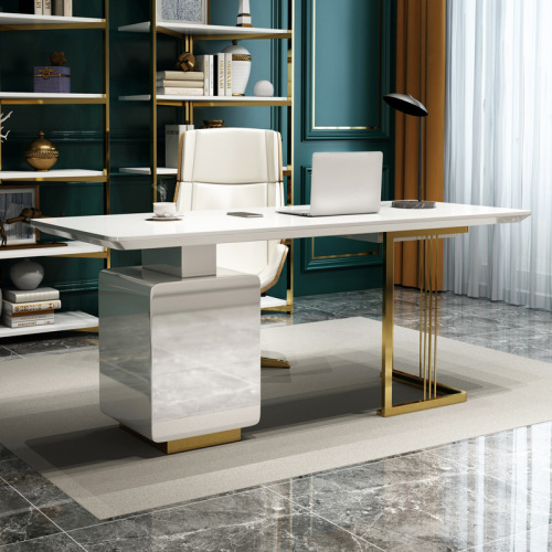 Cheap Cost Marble Work Table Home Office Stuff Desk