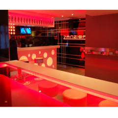 Nightblub Portable Led Bar Counter Used KTV High Bar Table