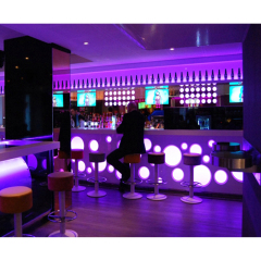 Nightblub Portable Led Bar Counter Used KTV High Bar Table