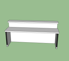 Small Bar Counters Normal Design Kitchen Furniture Brown Bar Counter