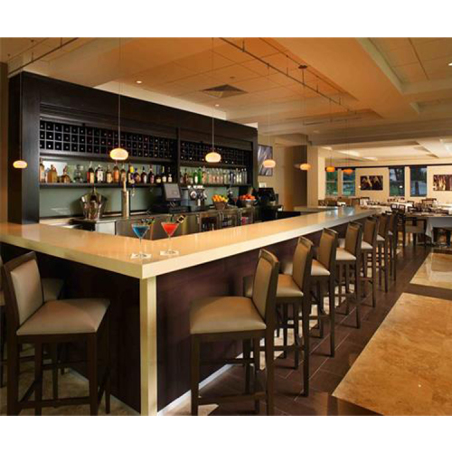 Apartment Kitchen Bar Table Traditional Design Bar Counter for Home