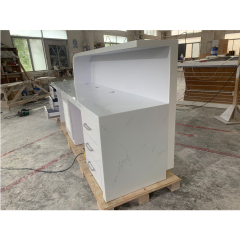 Salon Wedding Reception Desk Lighted Supermarket LED Counter