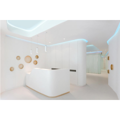Laundry Office Furniture Reception Desk with 64 Available Colors