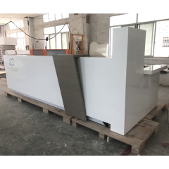 Foshan Factory Supply High Quality Reception Counter Front Desk