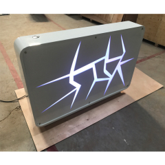 Standard Size Reception Desk In White Africa Import Cashier Counter