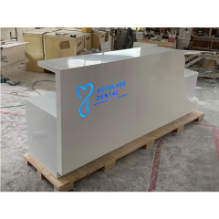 Salon Wedding Reception Desk Lighted Supermarket LED Counter