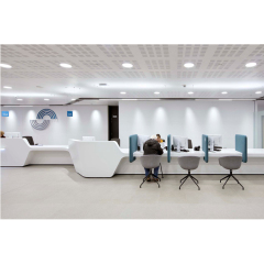 Big Measurements Commercial Furniture Decoration Salon Reception Desk