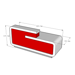 Custom Color Designer Reception Desk Chairs with Good Price