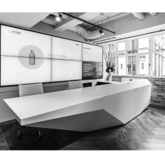 Marble Unique Spa Hotel Hospital Reception Area Desk Design