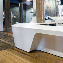 Durable Nurse Station Spa Reception Desk Information Counter