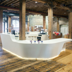 Durable Nurse Station Spa Reception Desk Information Counter