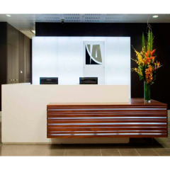 Contemporary Table Hot Selling Reception Desk with Drawers