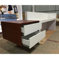 Contemporary Table Hot Selling Reception Desk with Drawers