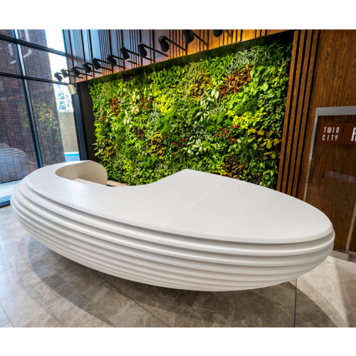 Complicated Design Model Fiberglass Spa KTV Reception Desk