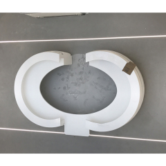 Exported to France Circle Shape Intelligent Front Reception Desk