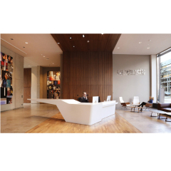 Duponts Corians Spa Hotel Furniture Front Modern Bank Reception Desk