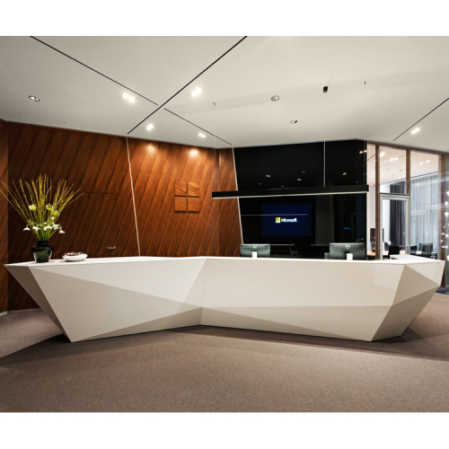 Chinese Manufacture Provide Modern Design Reception Desk