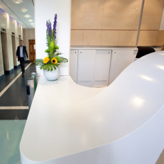 Special Design Spa Furniture Modern Reception Desk Cash Table