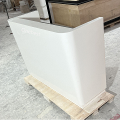 Modern Design Led Office Furniture Small Counter Front Desk Reception