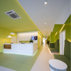 White Reception Desk Design Ideas Modern Front Counter Table