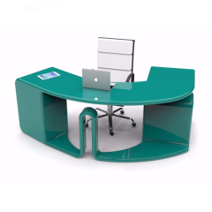 Circle Shape Stand Study Table for Home Office Computer Desk