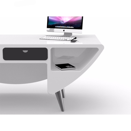 American Style Marble Top Office Desk Simple Design Boss Table Furniture