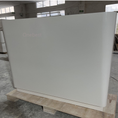 Modern Design Led Office Furniture Small Counter Front Desk Reception