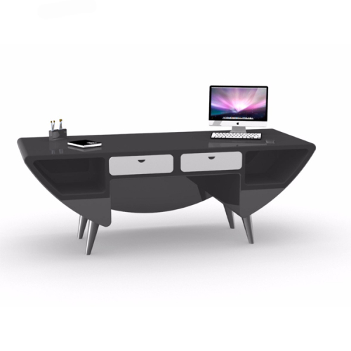 American Style Marble Top Office Desk Simple Design Boss Table Furniture